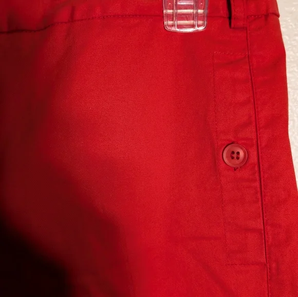 Elliot Lauren Vibrant Red Shorts Size 8 - Picture 4 of 7